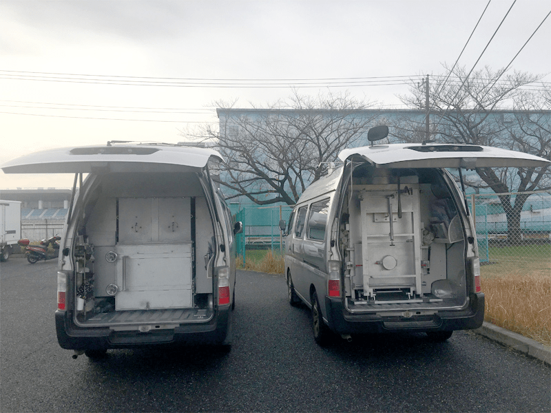 ペットセレモニーひまわりのペット火葬車